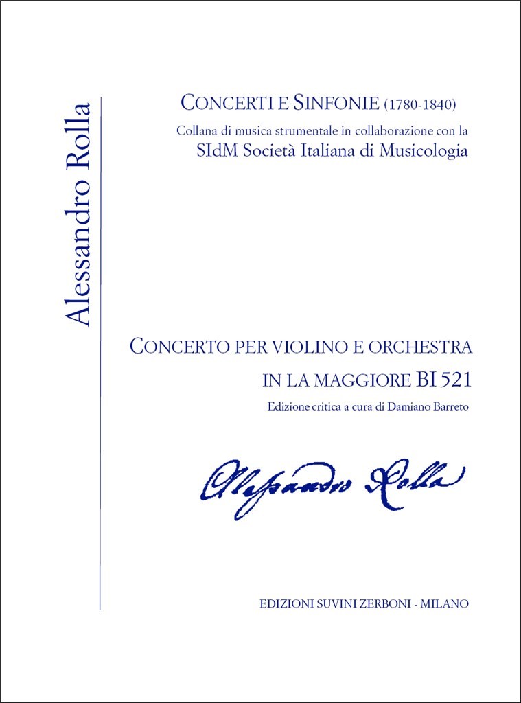 Concerto per violino e orchestra in La maggiore